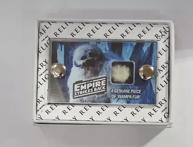 Star Wars Prop The Empire Strikes Back Screen-Used Wampa Fur Movie Prop with COA