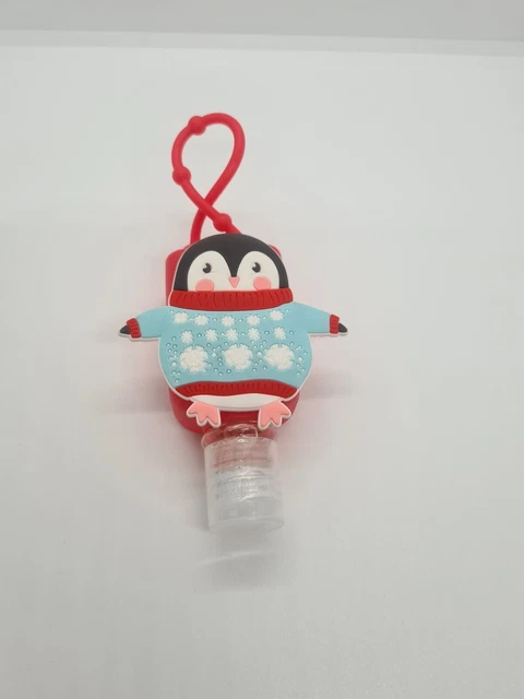 Llavero Desinfectante Rojo Penguin Azul Copo De Nieve Aroma Fresa Recargable