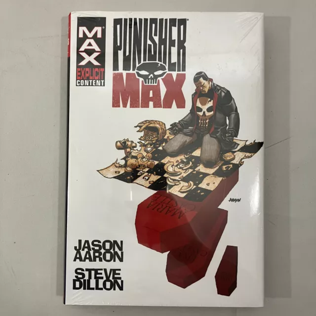SEALED Punisher Max Aaron Dillon Marvel Graphic Novel Explicit Content VGC HCDJ