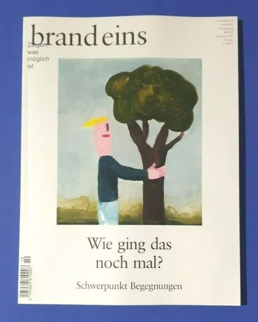 brand eins Wirtschaftsmagazin Heft 10 Oktober 2021  NEU +  ungelesen