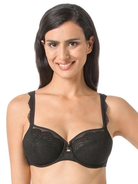 Soutien-gorge à Armatures Rosa Faia Anita 5634 - Dentelle Noir Tailles 85-120 B-E