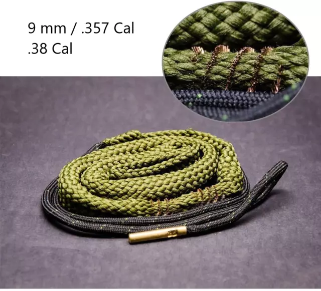 Laufreinigungsschnur Reinigungsschnur Bore Snake   9 mm  / .357