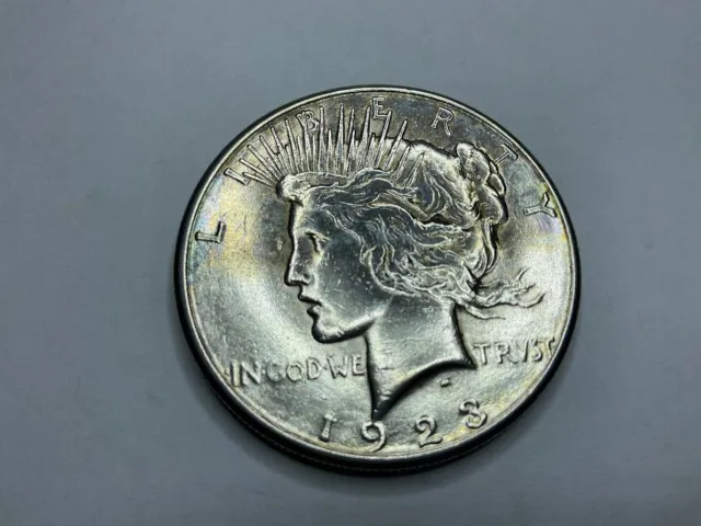 1923 Peace Silver Dollar (San Francisco Mint) Nice Looking Coin