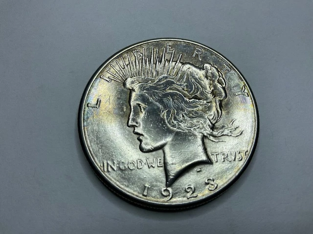 1923 Peace Silver Dollar (San Francisco Mint) Nice Looking Coin
