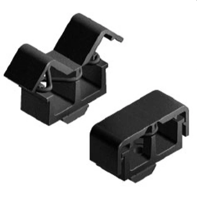 Clip-Kabelbinder, Avec Marteau, Rainure 5,A2 = 1,6mm, Caoutchouc, Plastique Pa ,