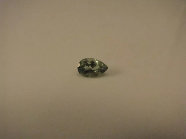 Tanzania Chrysoberyl with Rutile 7.92X5.03 mm Pear Beautiful Green .97cts.