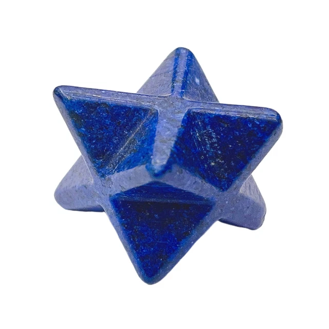 20pcs 25mm Lapis lazuli Stone Merkaba Star Healing Reiki Adventurine Decor 2