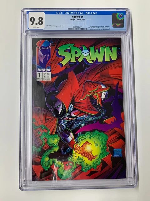 Spawn #1 CGC 9.8 1st Solo Series
