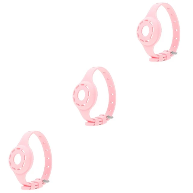Set 3 custodie in gel di silice riflettente collare per gatti porta animali domestici