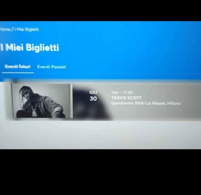 Biglietto Travis Scott Milano - 30/06/2023