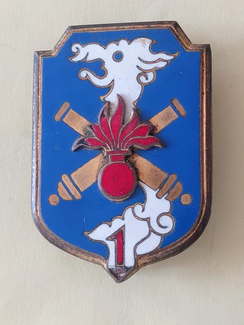 Insigne Bataillon Montagnard Indochine 4° TDSC - Occasion Bon état - Militaria France