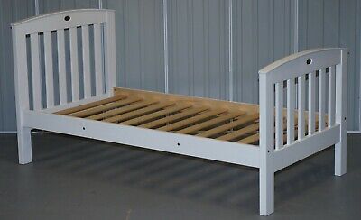 Rrp £350 Boori Country Collection White Painted Pine Single Children's Bed Frame 4