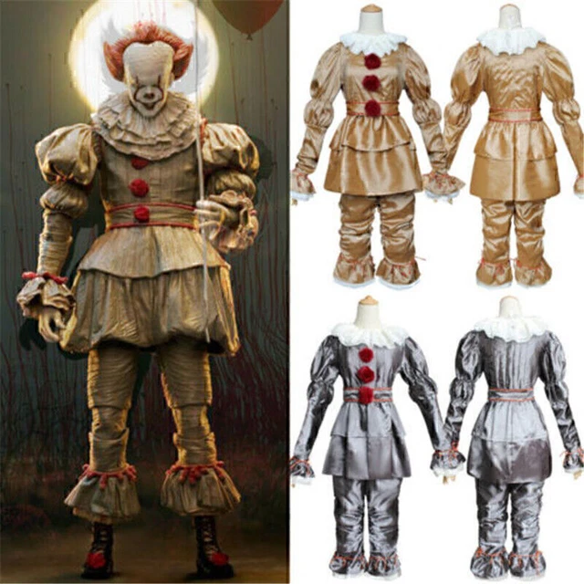 Masque Pennywise Clown Horreur - Tête Complète Latex - Cosplay, Halloween - Effrayant, Réaliste - Taille Adulte