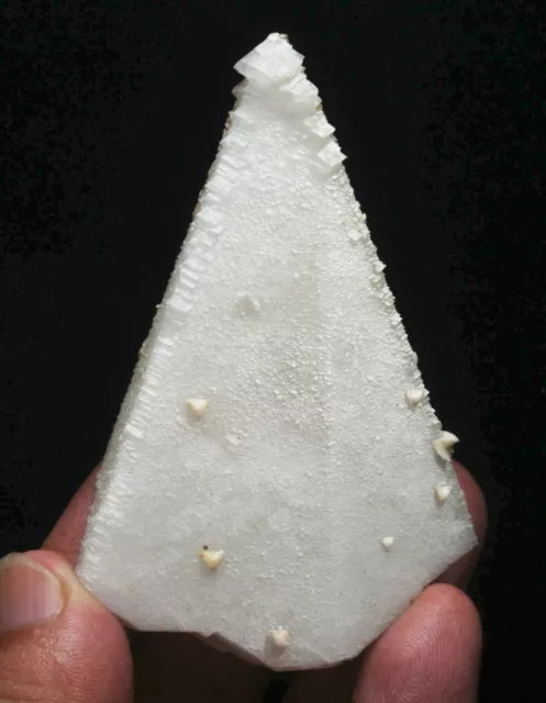 New find Rare Beauty White ladder-like Calcite Crystal Mineral Specimen