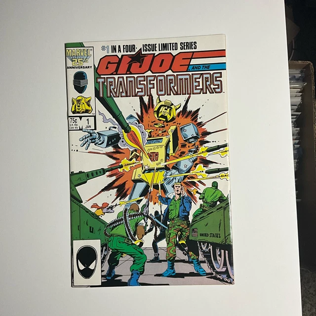 GI JOE AND THE TRANSFORMERS #1 See Photos, 9.2, Trimpe, 1986