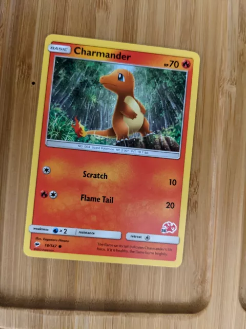 Pokemon : SM BURNING SHADOWS CHARMANDER 18/147 COMMON