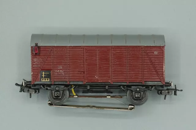 Märklin Art. 4506 Vagone Merci Coperto Con Luci di Coda di DB 248 847 h0 1:87 AC