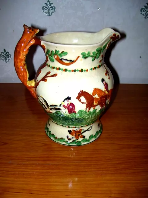 John Peel Crown Devon Fieldings Pottery Musical Jug 2