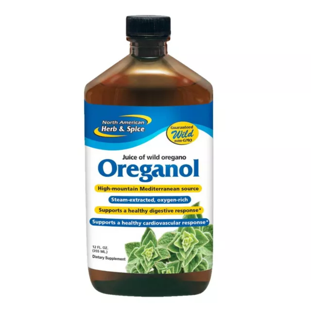 North American Herb & Spice Co., Oreganol, Wild Mediterranean P73, (355ml)