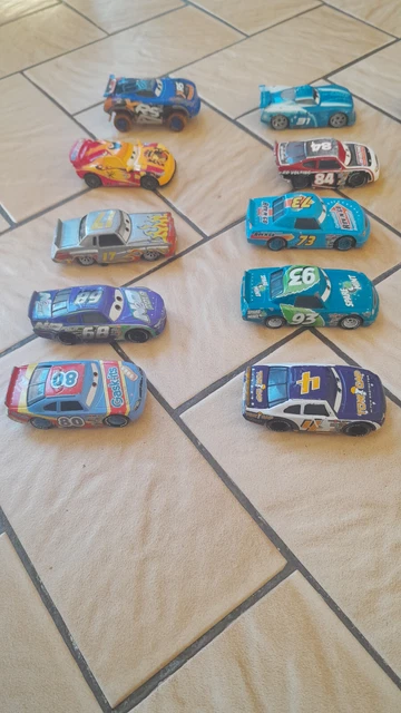Disney Pixar Lot De 20 Voitures Cars De Course Lot E 3