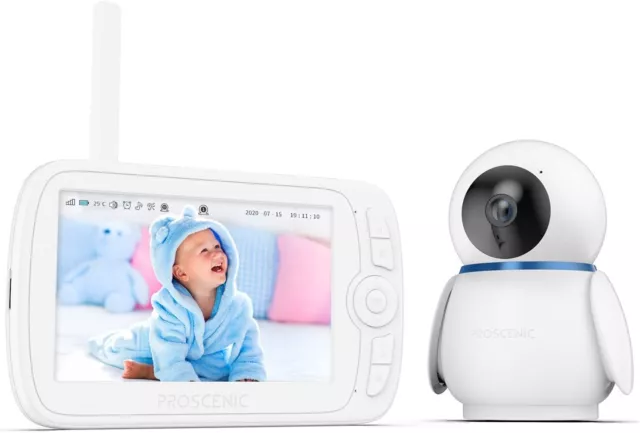  BOIFUN 5 Smart Baby Monitor, 1080p WiFi Baby Monitor