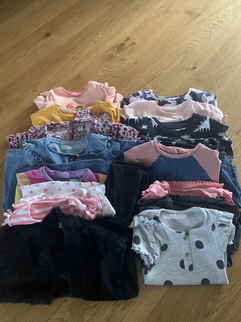 Pacchetto vestiti ragazze 3-4 anni - Next, Tu, Disney, George