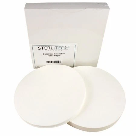 STERLITECH 1520024 Botanical Extraction Slow Cellulose Filter Paper, 9.0cm,