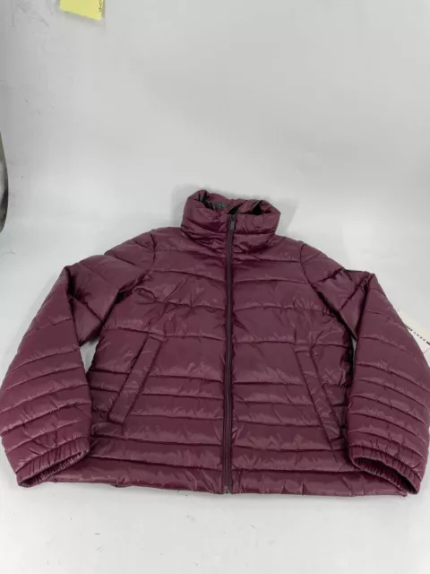 DKNY Sport Packable Puffer Jacket, Red, Size XL new