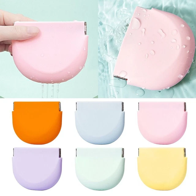 Travel Silicone Denture Mouth Guard Aligner Case Retainer Case Denture Case