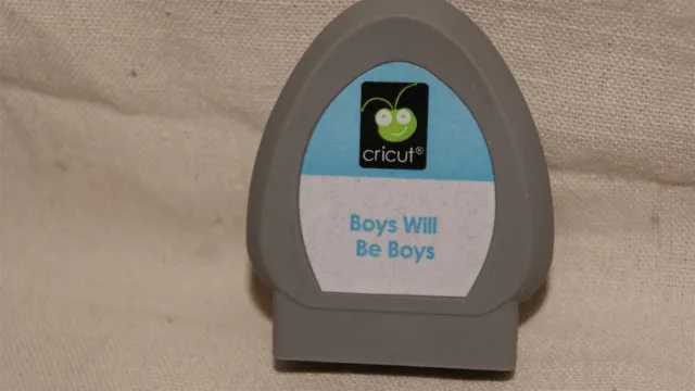 Cricut Cartridge - BOYS WILL BE BOYS - Gently Used - CARTRIDGE ONLY!