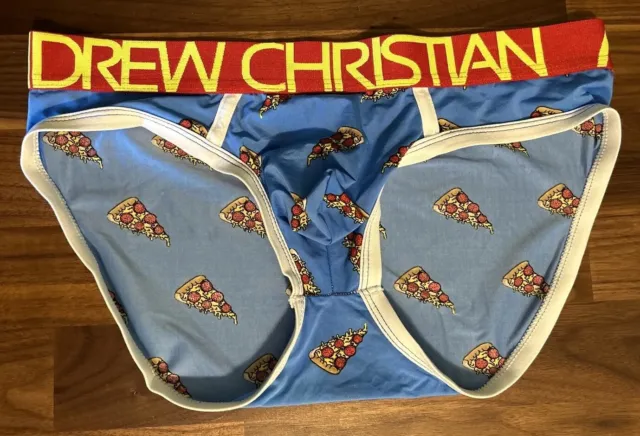 Andrew Christian Almost Naked Tagless Brief - Small Pizza Kidcore