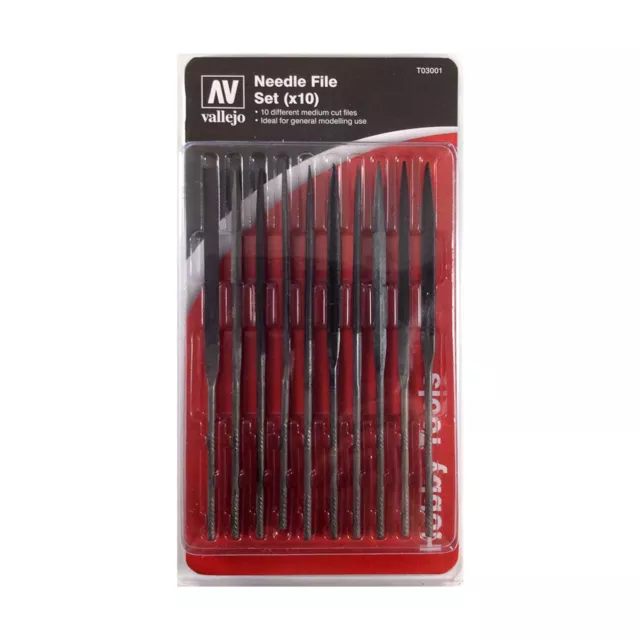 Vallejo Hobby Tool Needle File Set New