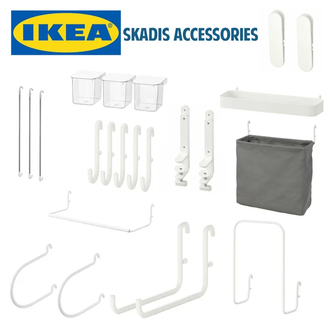IKEA SKADIS HOME Bath Accessories Wall Storage Organizers Shelf