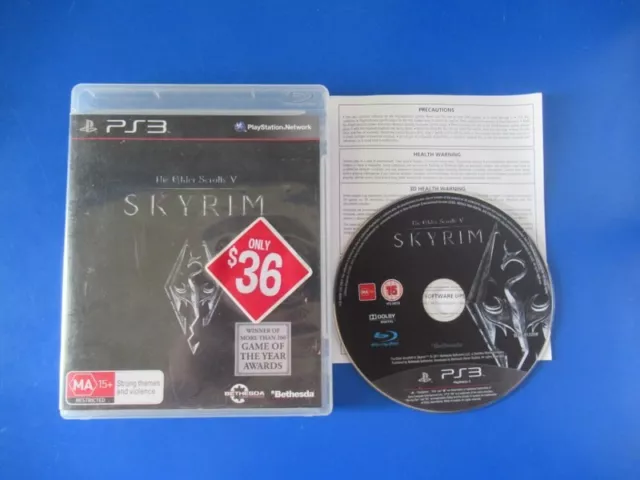 The Elder Scrolls V: Skyrim - Sony PS3 PlayStation 3 PAL AUS