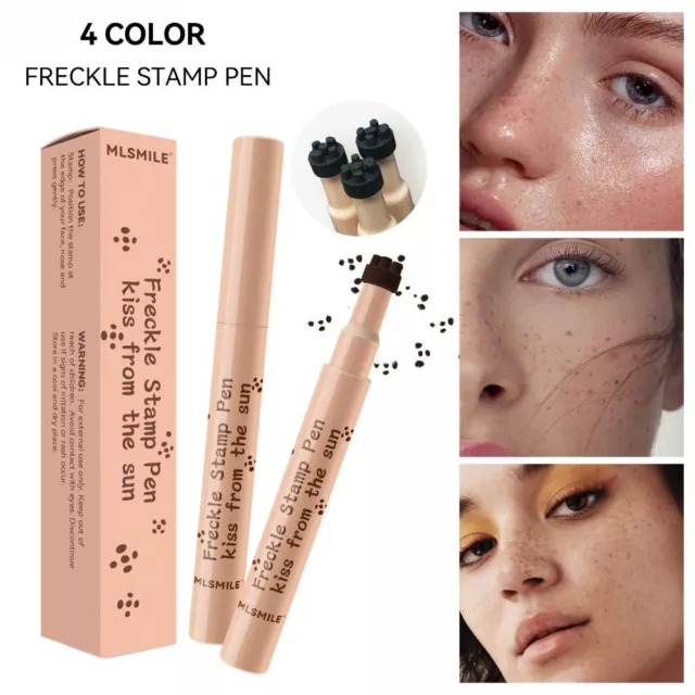 Waterproof Freckle Stamp Pen Natural Like Fake Freckles Cushion  Women