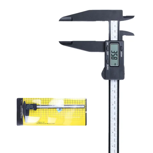 New Large Measure Range Digital Vernier Caliper 0-300mm Long Measuring Jaw Tool
