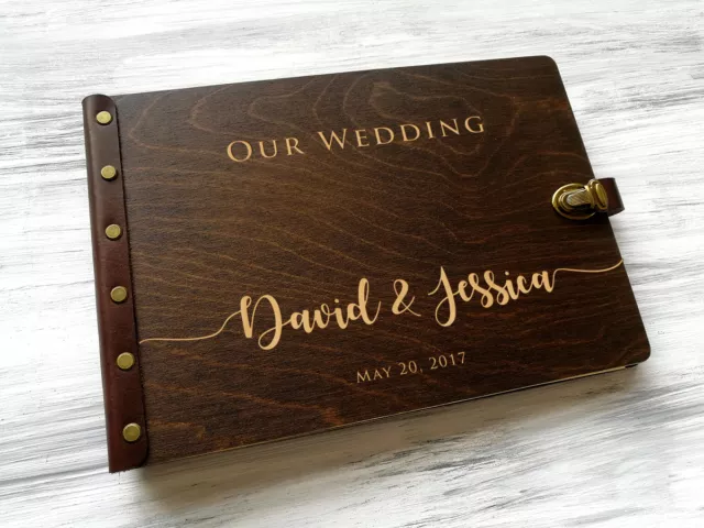Wedding Photo Album Personalized Photo Album Wedding Gift Ideas Gift for Couple