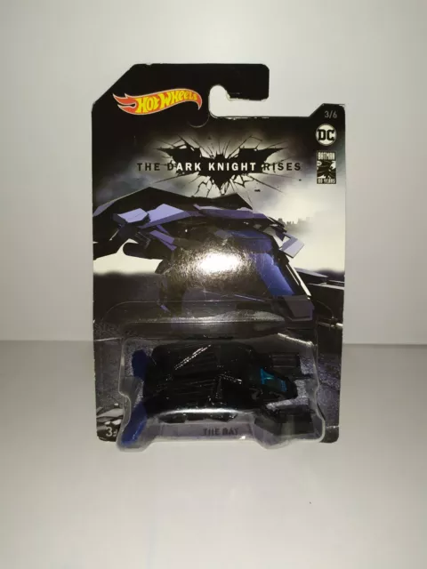 Hot Wheels Mattel Batman the dark knight rises The Bat 3/6 Neuf