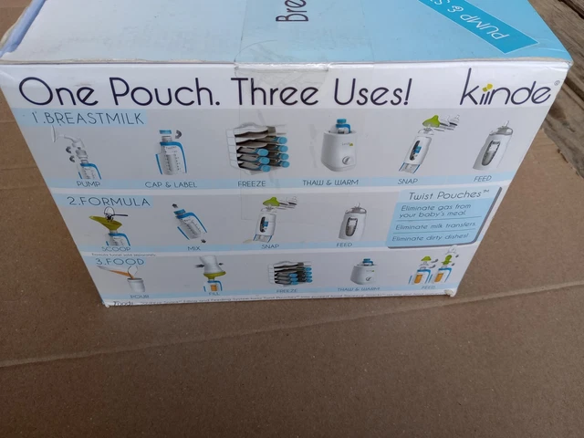 Kiinde Twist Breastfeeding Gift Set BRAND NEW, Open Box Breast Milk Collection