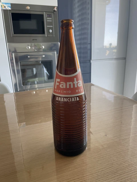 BOTTIGLIA ARANCIATA FANTA vuota vintage anni '60 '70 EUR 3,90 - PicClick IT