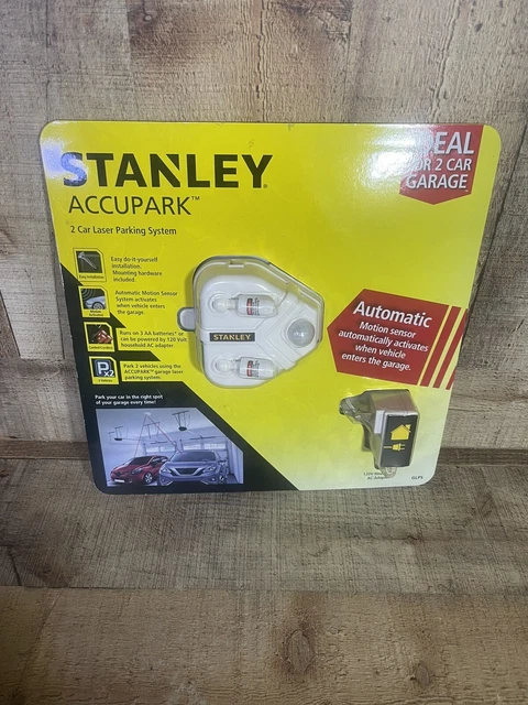 NEW Stanley Accupark  Garage 2 Car Laser Parking System - Motion Sensing
