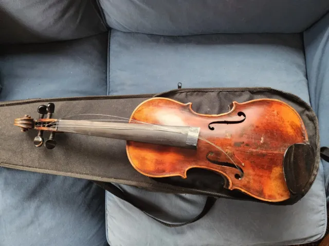 Antique Violin - Label Inside