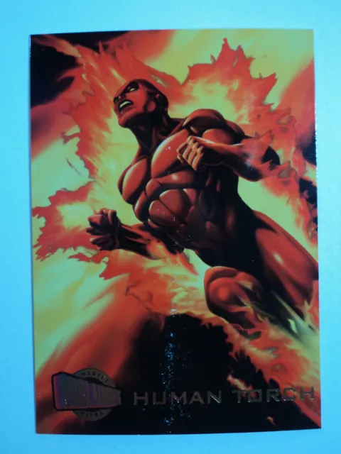 1996 Fleer Ultra Onslaught - Base Card - # 41 Human Torch