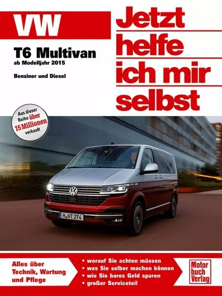 REPARATURANLEITUNG VW T6 MULTIVAN Transporter Reparatur/BUCH Handbuch Wartung