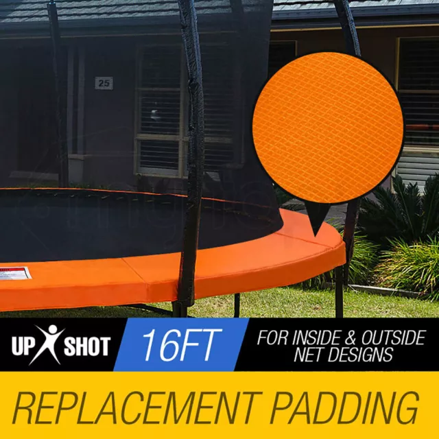 Up-Shot 16ft Replacement Trampoline Pad - Springs Safety Outdoor Round Cover