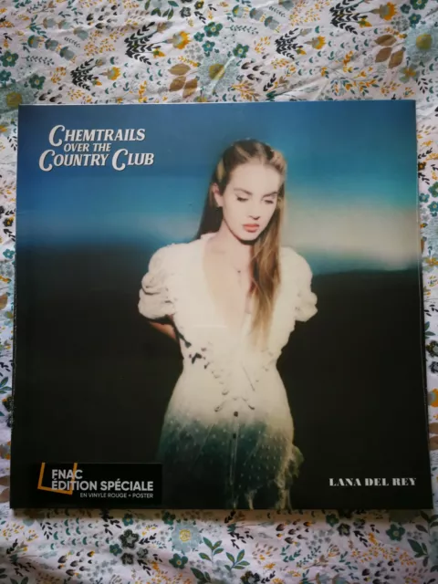 LANA DEL REY " Chemtrails Over The Country Club" Vinyle RED ED.+ Poster. SCELLE