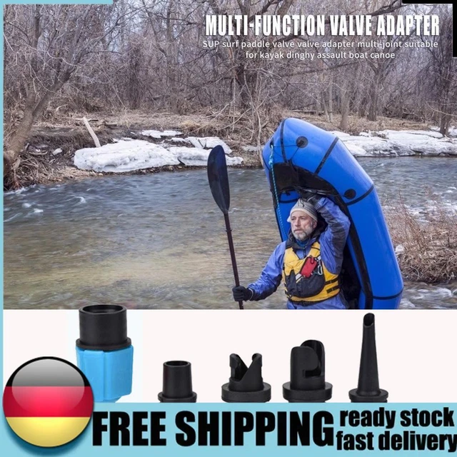 Paddle Board Canoe Air Valve Pump Converter Rowing Boat Valve Adapter Kayak Part