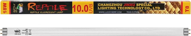 24inch 18W T8 UVB 10.0 Reptile Light UVA UVB Bulb Fluorescent Lamp