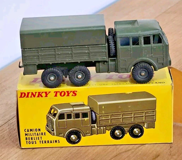 Le Camion Militaire Berliet T6 6x6 Miniature De Dinky Toys France Au 1 55e 15643