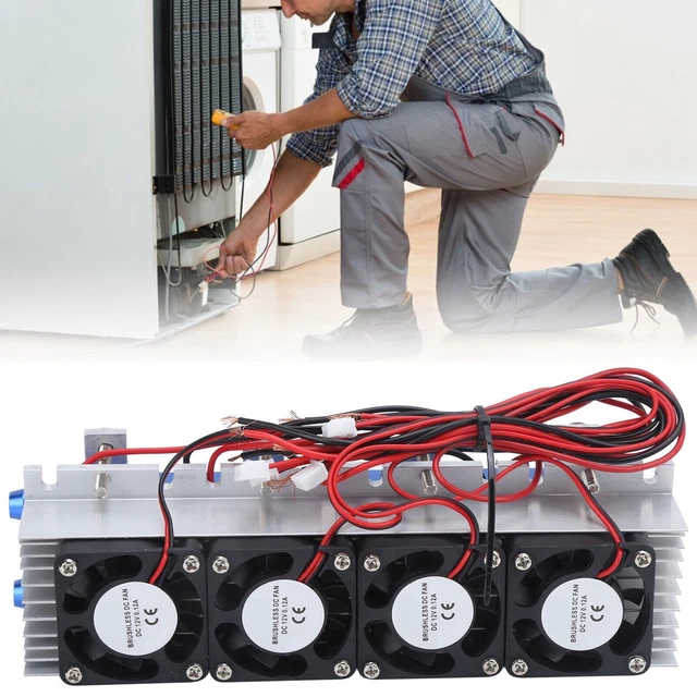 288W Refrigerazione Termoelettrica Peltier Cooler Dc 12V Semiconduttore 180 62mm